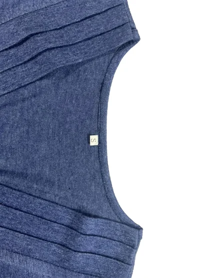 Soft V-neck Solid Color Shirt - Image 4