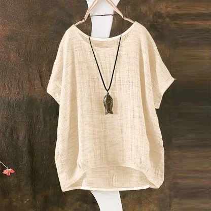 Casual Women's Solid Color Shirt - Image 5