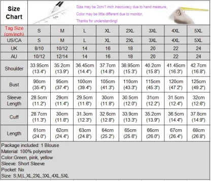 V-neck Collar Solid Color Shirts - Image 7