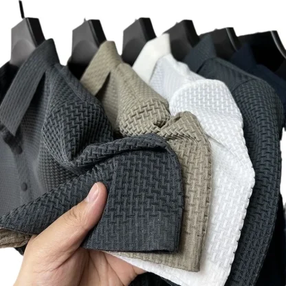 Soft Polo Solid Color Shirt - Image 6