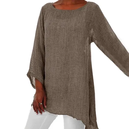 Casual Long Sleeve Solid Color Shits