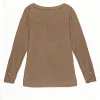 Knitted Long Sleeve Solid Color Shirt - Image 2