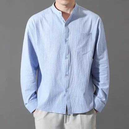 Polo Relax Fit Solid Color Shirts - Image 3