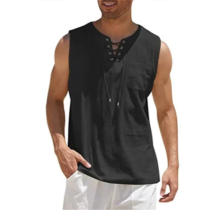 Men's Casual Solid Color Shirts - Image 2