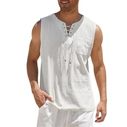 Men's Casual Solid Color Shirts - Image 3