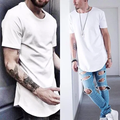 Men's Casual Solid Color Shirt - Image 4