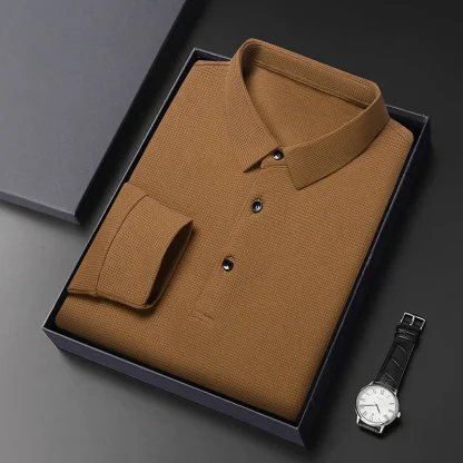 Soft Long Sleeve Solid Color Shirts - Image 4