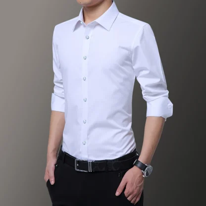 Men's Polo Solid Color Shirts - Image 2