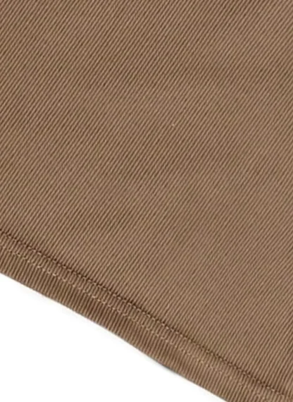Knitted Long Sleeve Solid Color Shirt - Image 4