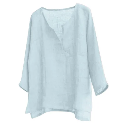 Casual Men's Solid Color Shirt - Image 2
